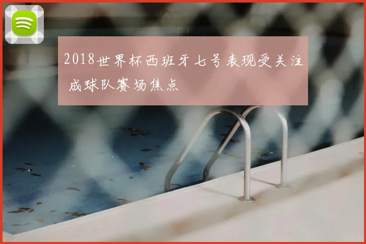 2018世界杯西班牙七号表现受关注 成球队赛场焦点